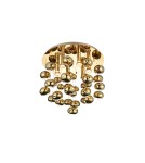 Glamour pendant lamps - Azzardo LUVIA GOLD 6xGU10 Ceiling/Pendant Gold AZ3072 - product 1