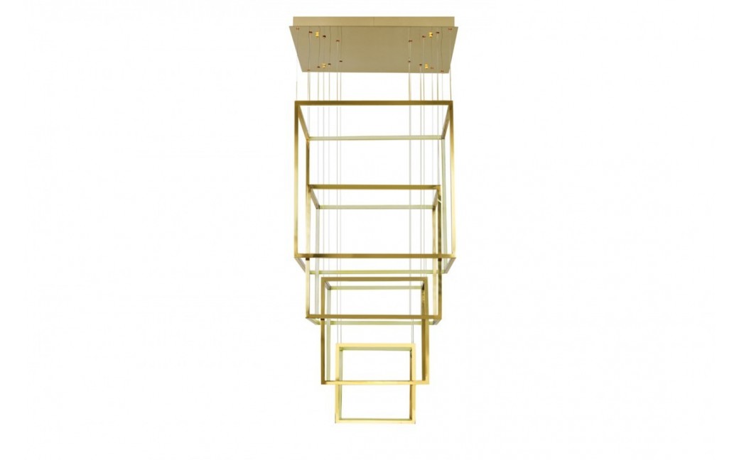 Azzardo OPERA XL GOLD 4xLED Wisząca Złoty AZ3140