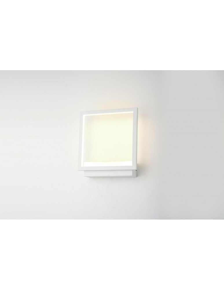 Wall lamps - Azzardo OPERA WALL WHITE 1xLED Wall Mount White AZ3142 - product kolory-swiatla.pl 3