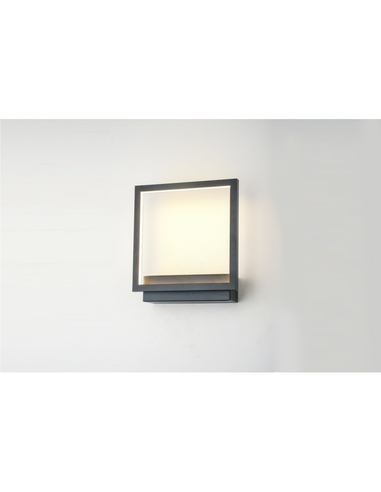 Wall lamps - Azzardo OPERA WALL BLACK 1xLED Wall Mount Black AZ3141 - product kolory-swiatla.pl 3