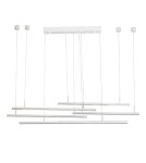 LED pendant lamps - Azzardo MERLO WHITE 1xLED Pendant White AZ3185 - product 1