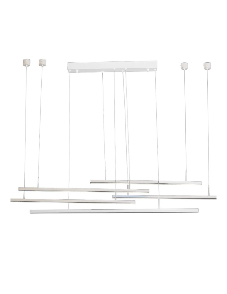 Azzardo MERLO LED 49W 3280lm 3000K Ściemnialna biały wisząca AZ3185 Azzardo MERLO LED 49W 3280lm 3000K Ściemnialna biały wisząca AZ3185
