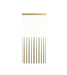 LED pendant lamps - Azzardo LOUISE 14 GO 14xLED Pendant Gold AZ3424 - product 1