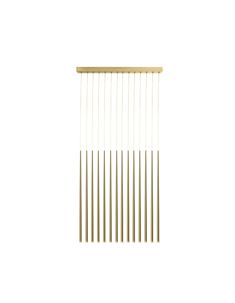 LED pendant lamps - Azzardo LOUISE 14 GO 14xLED Pendant Gold AZ3424 - product kolory-swiatla.pl 1