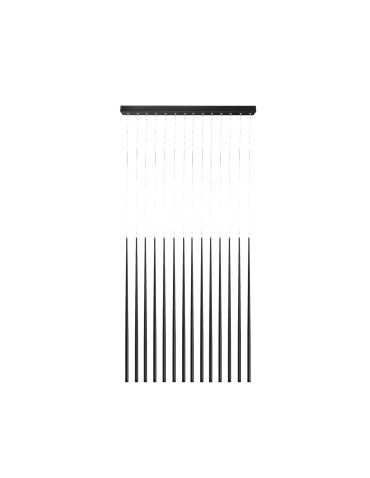 Azzardo LOUISE 14 BK 14xLED Wisząca Czarny AZ3423