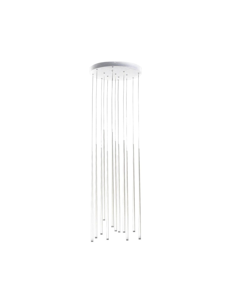 LED pendant lamps - Azzardo LOUISE 12 WH 12xLED Pendant White AZ3421 - product kolory-swiatla.pl 1