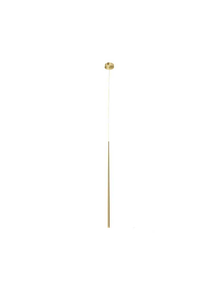 LED pendant lamps - Azzardo LOUISE 1 GO 1xLED Pendant Gold AZ3156 - product kolory-swiatla.pl 1