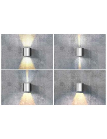 Azzardo LETICIA 2 LED WHITE 1xLED Ścienna Biały IP54 AZ2190 - produkt 2