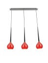Zuma Line LIBRA Red MD2128B-3R Pendant.