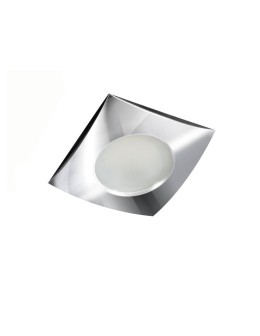 Azzardo EZIO 1 CHROME 1xGU10 Wpuszczana Chrom IP54 AZ1051