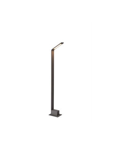 Azzardo AGAPE 60 1xLED Outdoor Pole Dark Grey IP54 AZ3482