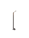 Azzardo AGAPE 60 1xLED Słupek Zewnętrzny Ciemny Szary IP54 AZ3482