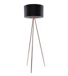Tripod floor lamps - Azzardo FINN COPPER / BLACK 1xE27 Copper/Black Floor Floor Box AZ3010 - product 1