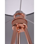 Tripod floor lamps - Azzardo FINN COPPER / BLACK 1xE27 Copper/Black Floor Floor Box AZ3010 - product 2