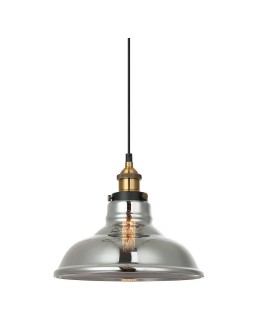 Italux Hubert 1xE27 Wisząca Czarny złoty MDM-2381/1 GD+SG