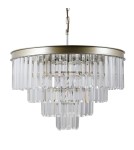 Glamour chandeliers - Italux Verdes 8xE14 Pendant Gold Champagne PND-44372-8-CHMP-GLD - product 1