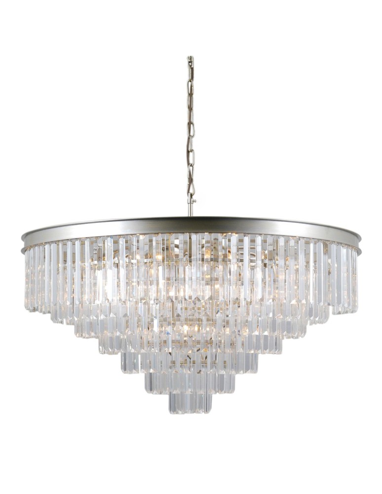 Glamour chandeliers - Italux Verdes 14xE14 Pendant Gold Champagne PND-44372-14-CHMP-GLD - product kolory-swiatla.pl 1