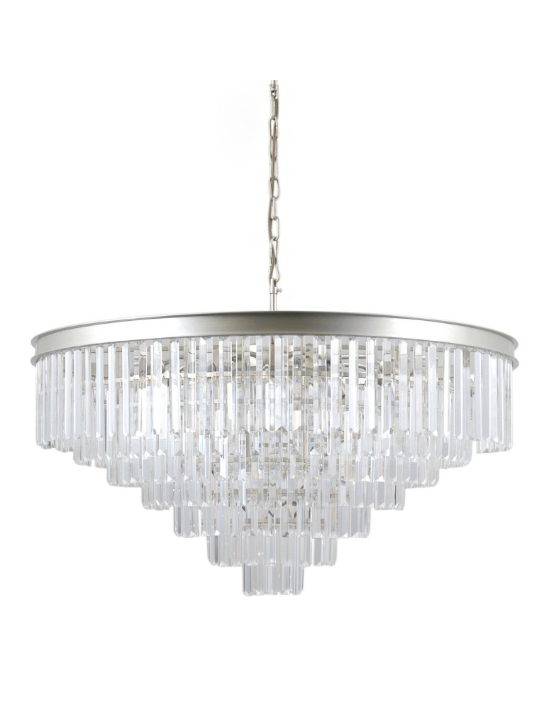 Glamour chandeliers - Italux Verdes 14xE14 Pendant Gold Champagne PND-44372-14-CHMP-GLD - product kolory-swiatla.pl 2