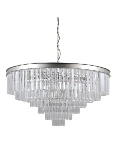 Italux Verdes 14xE14 Pendant Silver PND-44372-14A-SLVR-BRW.