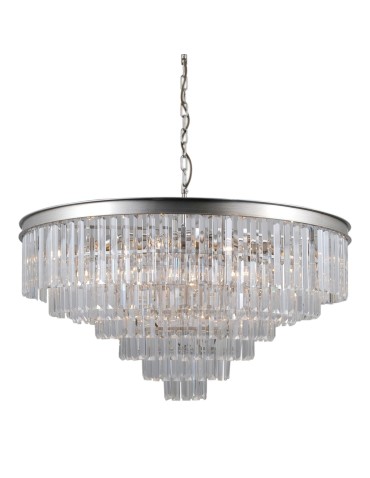 Italux Verdes 14xE14 Pendant Silver PND-44372-14A-SLVR-BRW. - product 2