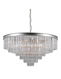 Italux Verdes 14xE14 Pendant Silver PND-44372-14A-SLVR-BRW. - product 2