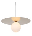 Pendant lamps spheres - Italux Spoletto 1xG9 Pendant Gold PND-201923-1 - product 1