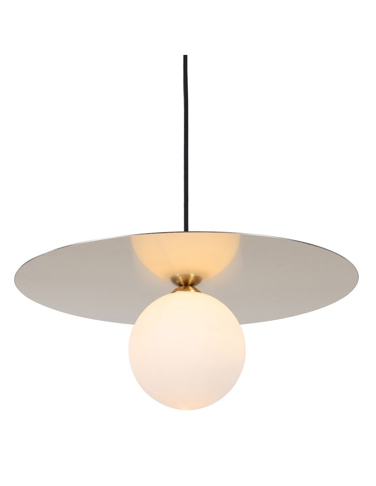 Pendant lamps spheres - Italux Spoletto 1xG9 Pendant Gold PND-201923-1 - product kolory-swiatla.pl 1