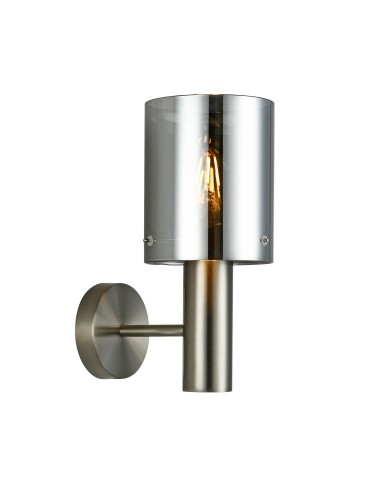 Italux Sardo 1xE27 Wall lamp Satin nickel WL-5581-1A-SC+SG