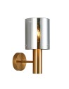 Italux Sardo 1xE27 Brass Wall lamp WL-5581-1A-BRO+SG