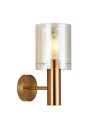 Italux Sardo 1xE27 Brass Wall lamp WL-5581-1A-BRO+AMB