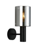 Wall lamps - Italux Sardo 1xE27 Wall lamp Black WL-5581-1A-BK+SG - product 1