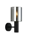 Italux Sardo 1xE27 Wall lamp Black WL-5581-1A-BK+SG
