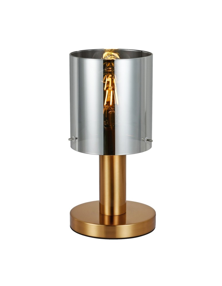 Nightlights - Italux Sardo 1xE27 Desk Brass TB-5581-1-BRO+SG - product kolory-swiatla.pl 1