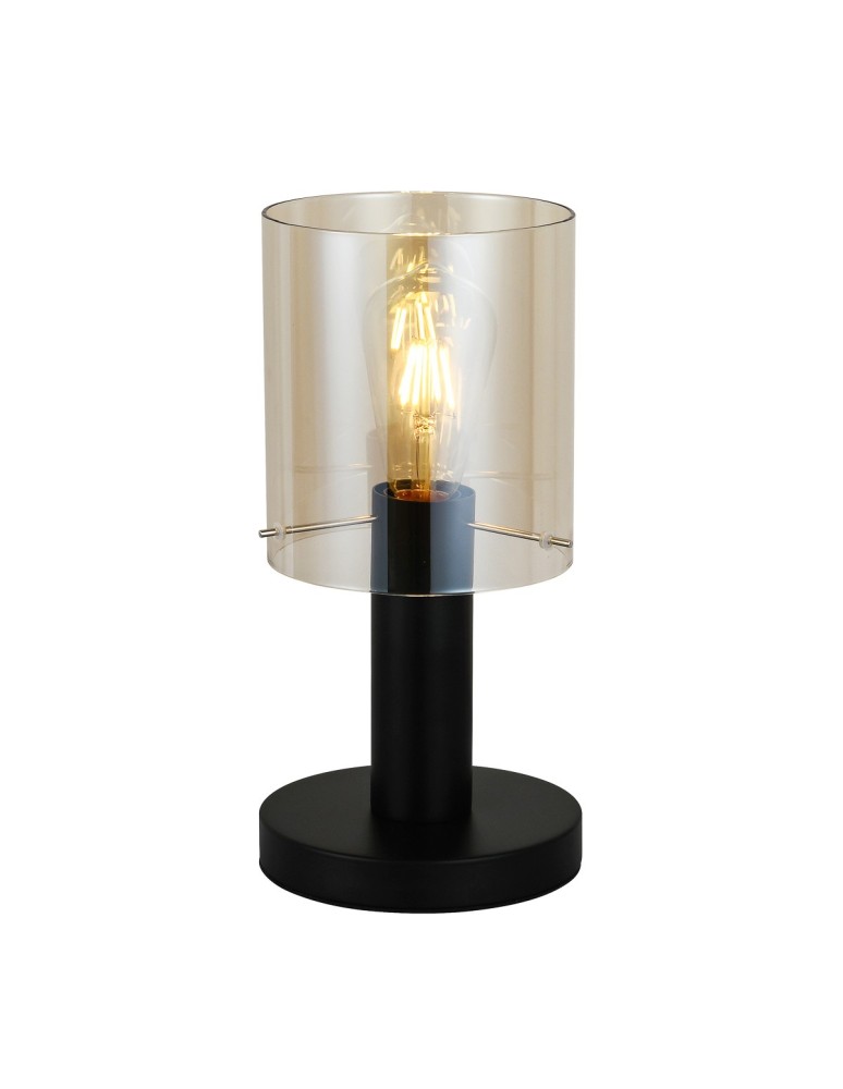 Nightlights - Italux Sardo 1xE27 Desk Black TB-5581-1-BK+AMB - product kolory-swiatla.pl 1