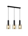 Italux Sardo 3xE27 Wisząca Czarny PND-5581-3-BK+AMB