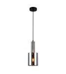 Pendant lamps - Italux Sardo 1xE27 Satin Nickel Pendant PND-5581-1-SC+SG - product 1