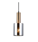 Pendant lamps - Italux Sardo 1xE27 Brass Pendant PND-5581-1-BRO+SG - product 2