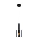 Pendant lamps - Italux Sardo 1xE27 Pendant Black PND-5581-1-BK+SG - product 1