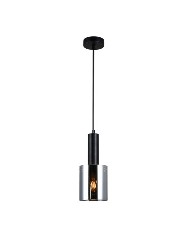 Italux Sardo 1xE27 Pendant Black PND-5581-1-BK+SG