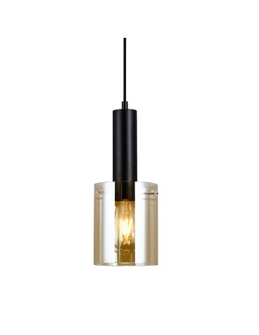 Italux Sardo 1xE27 Pendant Black PND-5581-1-BK+AMB - product 2