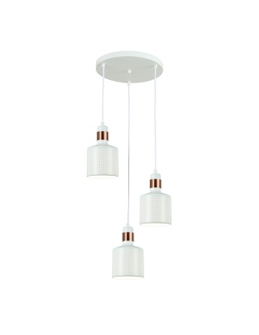 Italux Restenza 3xE27 Pendant White PND-2439-3-WH
