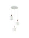Italux Restenza 3xE27 Pendant White PND-2439-3-WH