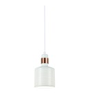 Loft pendant lamps - Italux Restenza 1xE27 Pendant White PND-2439-1-WH - product 2