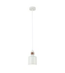 Loft pendant lamps - Italux Restenza 1xE27 Pendant White PND-2439-1-WH - product 1