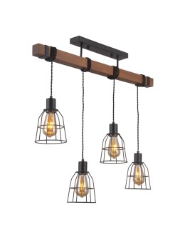 Italux Reda 4xE27 Pendant Black matte PND-4793-4-L - product 2