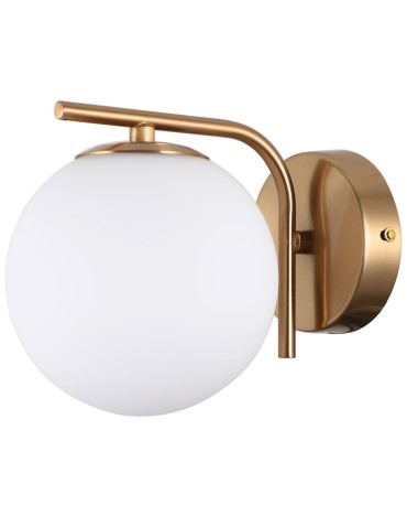 Italux Raddi 1xG9 Wall lamp Gold WL-5510-1-HBR