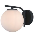 Scandinavian style wall lamps - Italux Raddi 1xG9 Wall lamp Black WL-5510-1-BK - product 1