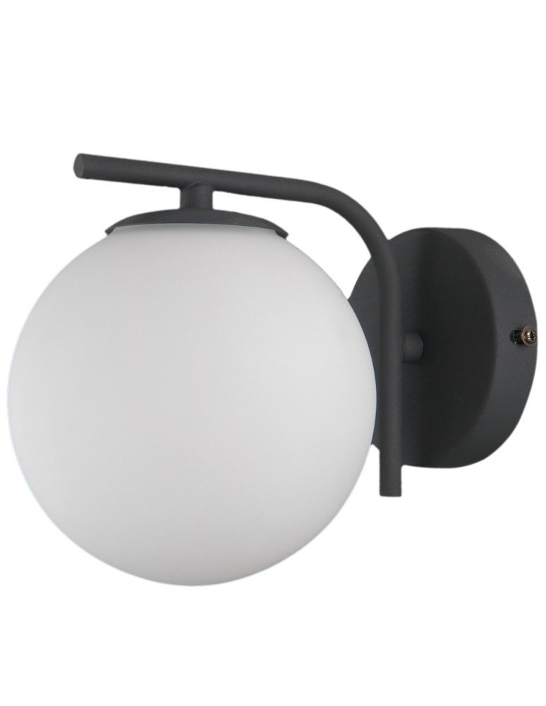 Scandinavian style wall lamps - Italux Raddi 1xG9 Wall lamp Black WL-5510-1-BK - product kolory-swiatla.pl 1
