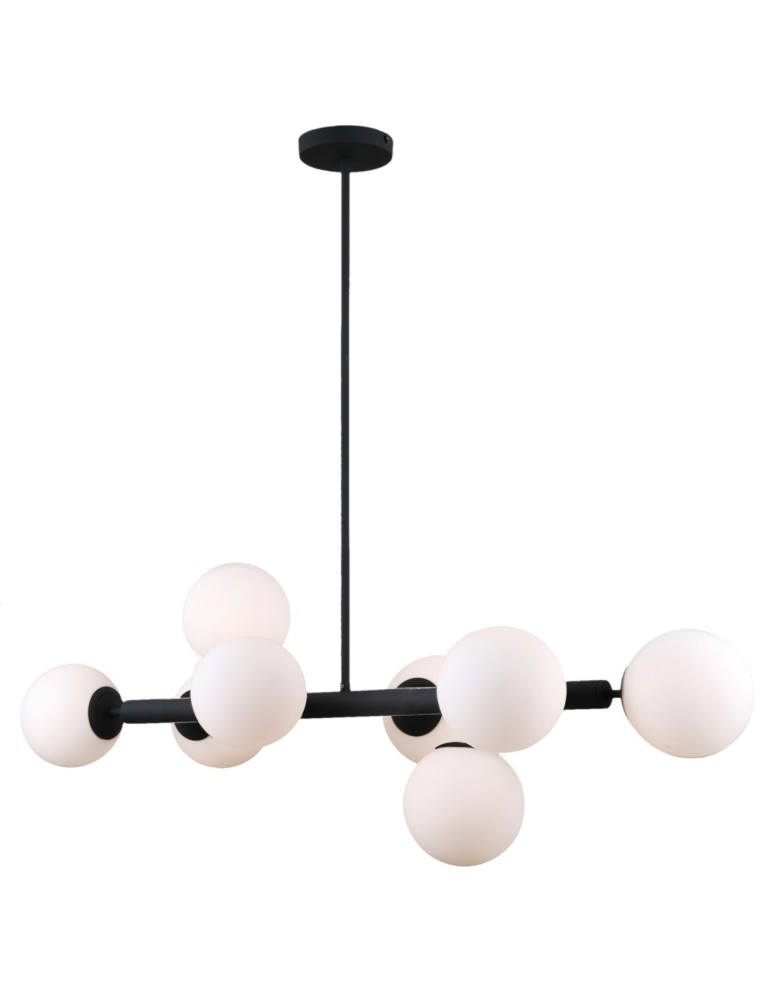Pendant lamps - Italux Raddi 8xG9 Pendant Black PNS-5510-8-BK - product kolory-swiatla.pl 2