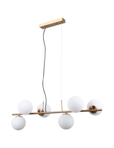 Italux Raddi 6xG9 Pendant Gold PND-5510-6-HBR